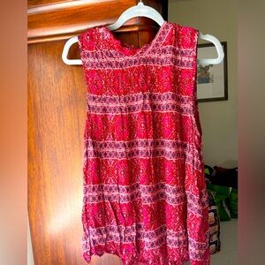 Lucky brand sleeveless blouse